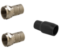 TECHNISAT ZLACZA F NAKRECANE 2 SZT. + OSLONA - 1459198 - zdjęcie 1